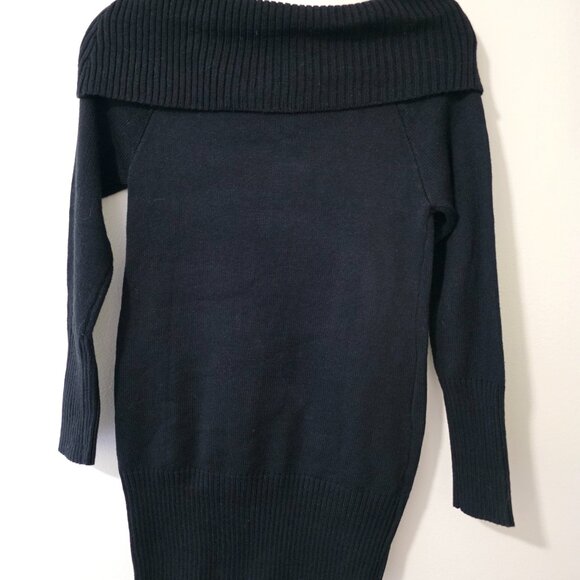 Off shoulder mini sweater dress - Picture 2 of 3